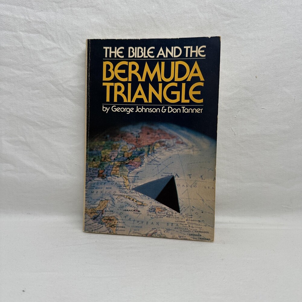 Vintage Bible And The Bermuda Triangle Johnson Tanner UFOs Bermuda Softcover